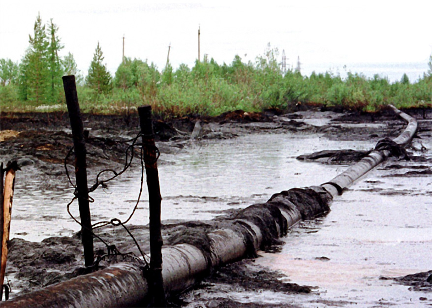 Разрыв среды. Разлив нефти на нефтепроводе. Трубопроводы на болотах. Всплытие газопровода. Аварийность магистральных трубопроводов.